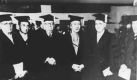 Gabriela Mistral recibe título Doctor Honoris Causa en California, 1947