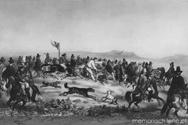 Carreras de caballos a la chilena, 1838