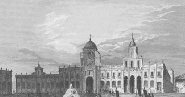 Place de Santiago, siglo XIX