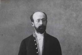José Toribio Medina como oficial de guerra, 1886