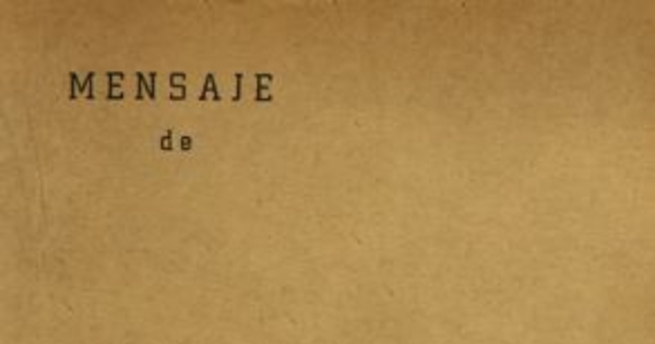 Mensaje de S. E. el Presidente de la República don Jorge Alessandri Rodríguez al Congreso Nacional al inaugurar el período ordinario de sesiones, 21 de Mayo de 1961