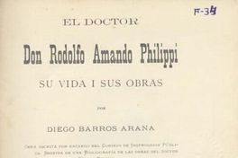 El doctor don Rodulfo Amando Philippi