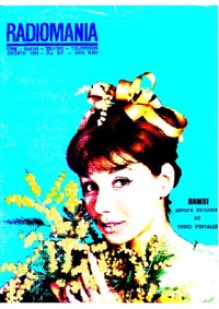 Portada Revista "Radiomania" Agosto 1964 N ° 157