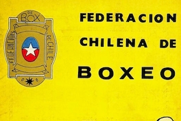 Federación Chilena de Boxeo: n° 3, septiembre 1972