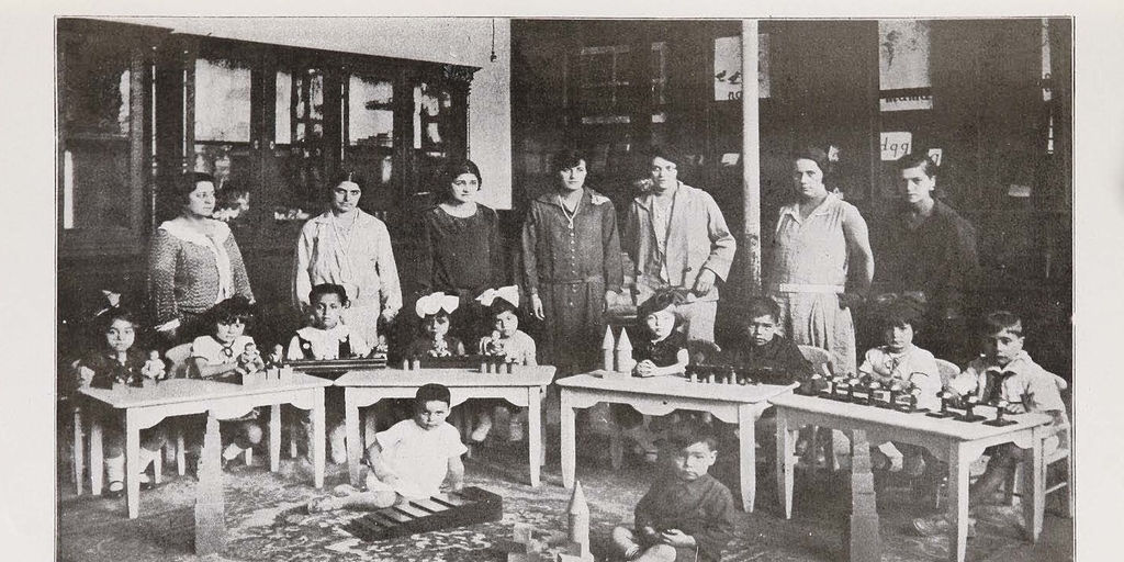 Asilo maternal de la Sociedad de Beneficencia de Señoras, ca. 1928