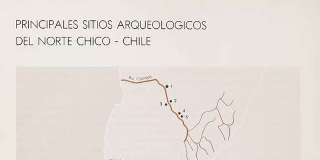 Principales sitios arqueológicos del Norte Chico, Chile