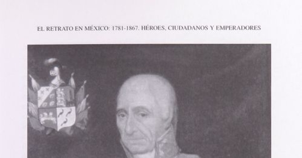 Pedro Garibay hacia 1808