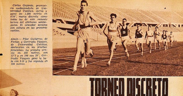 "Torneo discreto" Estadio. Santiago : [s.n.], 1941-1982, nº 375, (22 julio 1950),