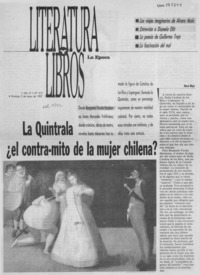 La Quintrala, el contra-mito de la mujer chilena?