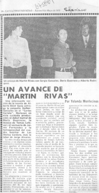 Un avance de "Martín Rivas"