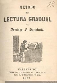 Portada de Método de lectura gradual, 1857