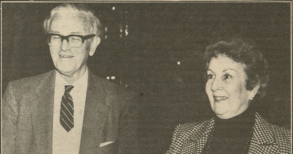 Federico Heinlein junto a su esposa Inés Santander