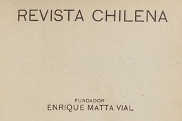 Revista chilena: año 15, número 56, octubre de 1922
