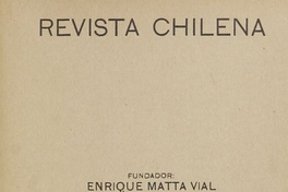 Revista chilena: [tomo 16, números 61-62, mayo-junio de 1923]