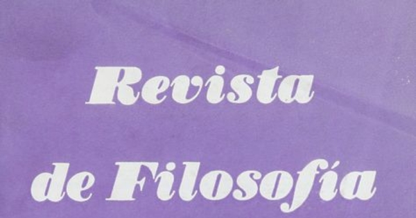 Revista de filosofía Vol.9 no.1/2 (1962:jul.)