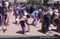 Bailes Chinos en Fiesta de la Virgen de Andacollo, región de Coquimbo, 25 de diciembre de 1996
