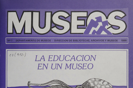 Museos: número 7, marzo de 1990