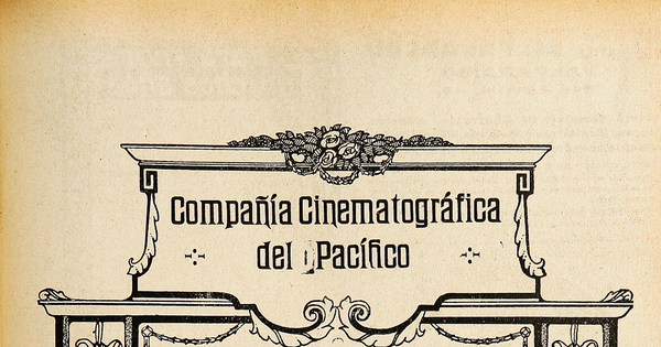 Aviso Compañía Cinematográfica del Pacífico