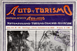 Auto y Turismo nº181(sep.1930)