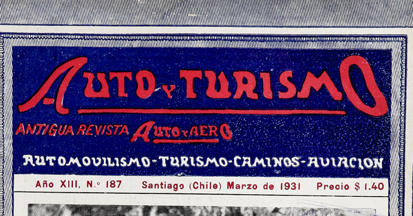 Auto y Turismo nº187(mar.1931)