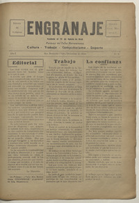 Engranaje, n° 3, diciembre de 1948