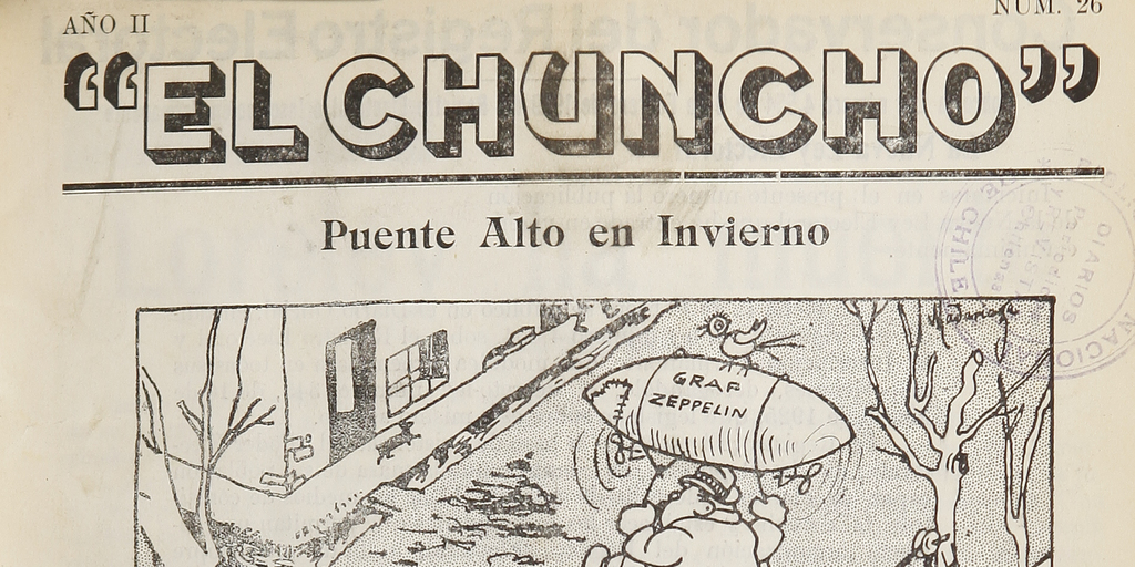 El Chuncho, N° 26, 15 de junio de 1929