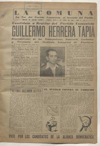 La Comuna, N° 1, 1 de abril de 1944