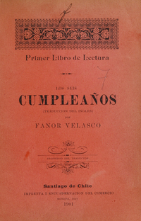 Libros de estudio y pedagogía de Fanor Velasco