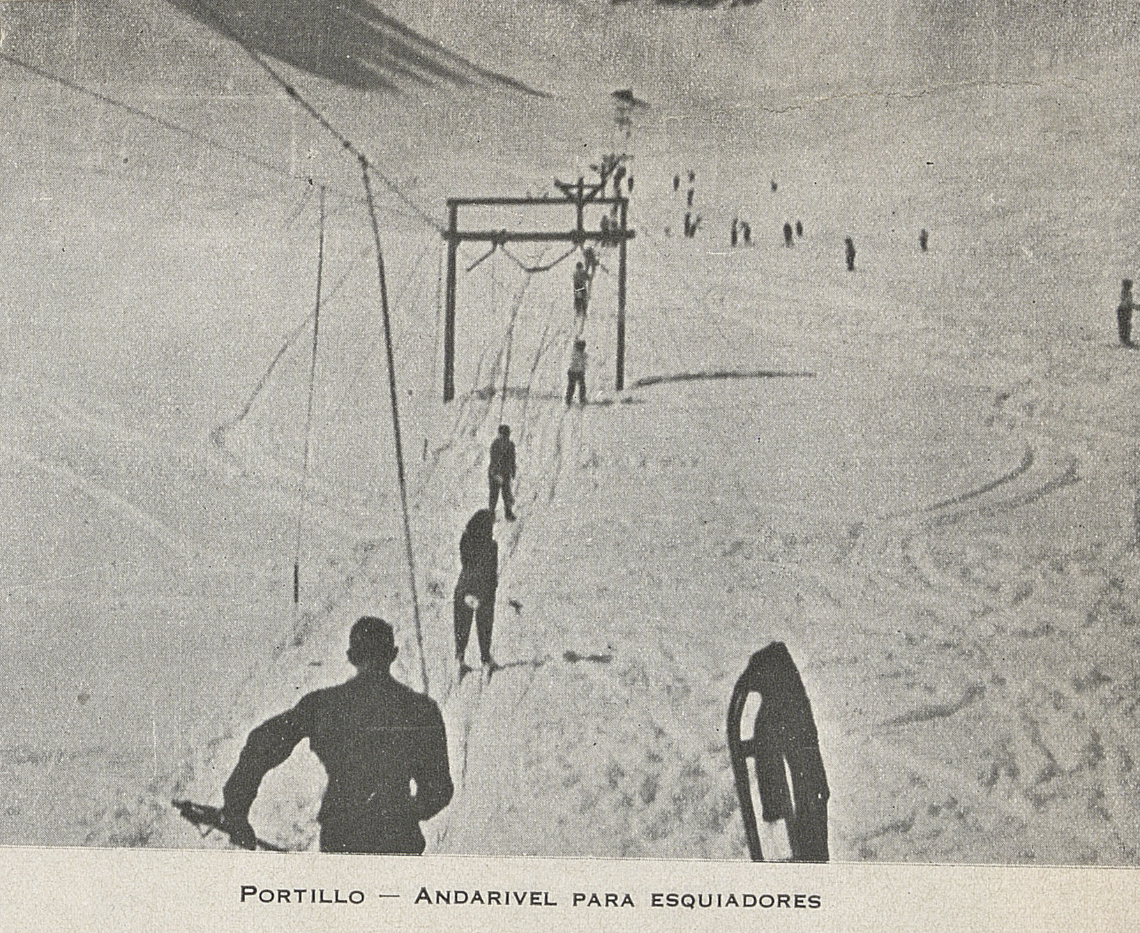 Andarivel para esquiadores, Portillo