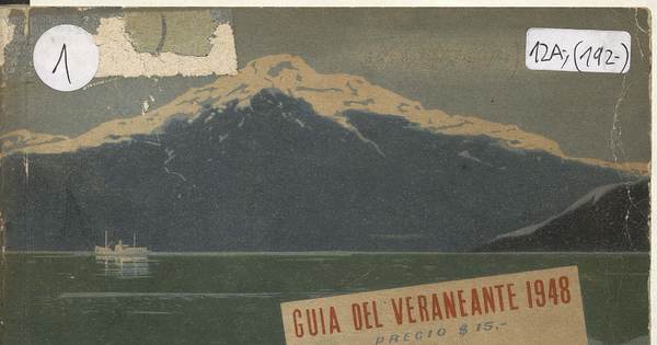 Portada Guía del Veraneante, 1948
