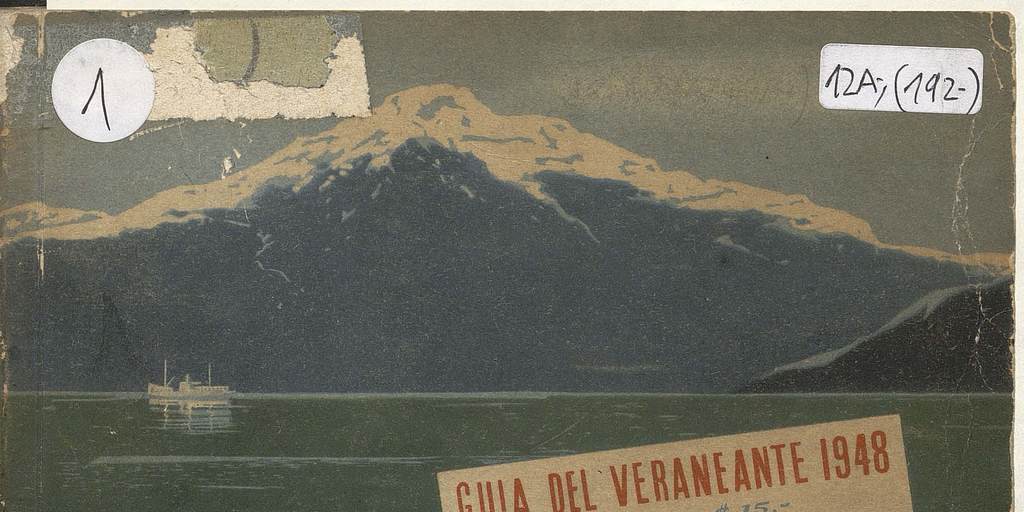 Portada Guía del Veraneante, 1948