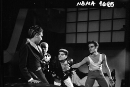 Escena del ballet "El mandarín milagroso", 1961