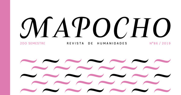 Mapocho : número 86, segundo semestre de 2019