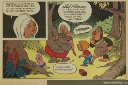 Mampato, Ogú y Rena en la rebelión de los mutantes, 1973.Mampato (189): 9, 29 de agosto, 1973