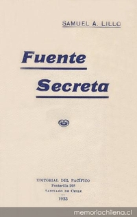 Fuente secreta (1933)