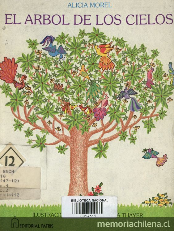 Portada de El árbol de los cielos, 1990 - Memoria Chilena, Biblioteca  Nacional de Chile