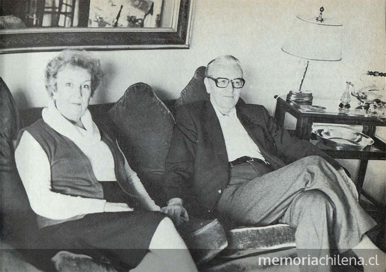 Inés Santader y Federico Heinlein