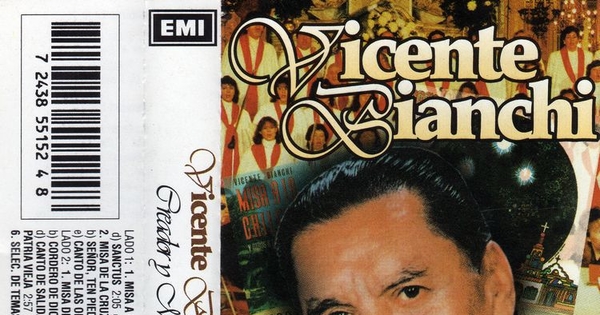 Portada de disco Vicente Bianchi, Creador y Maestro. Emi, 1997.