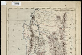Mapa topográfico construido para el estudio del ferrocarril de Victoria a Osorno i Valdivia [material cartográfico] dibujado por el injiniero Federico Schert, bajo la dirección de Aurelio Lastarria.