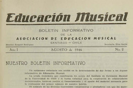 Educación musical para la segunda unidad aplicada en el primer año de los Liceos renovados