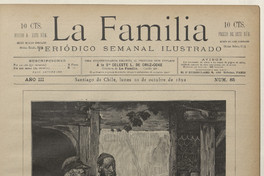 Portada de La Familia: Año III, número 85, 10 de octubre de 1892