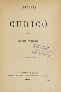 Historia de Curicó (1890)