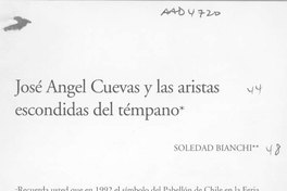 José Ángel Cuevas y las aristas escondidas del témpano
