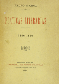 Pláticas literarias (1889)