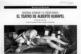 El teatro de Alberto Kurapel