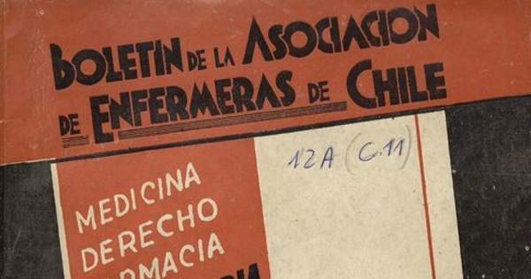 Boletín de la Asociación de Enfermeras de Chile, II, (10), diciembre-enero, 1942/1943