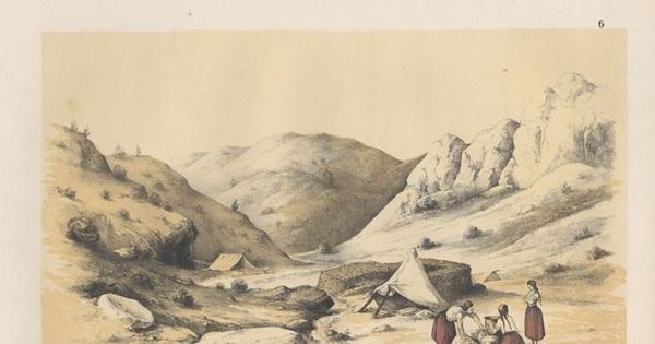 Cachinal de la costa, hacia 1850
