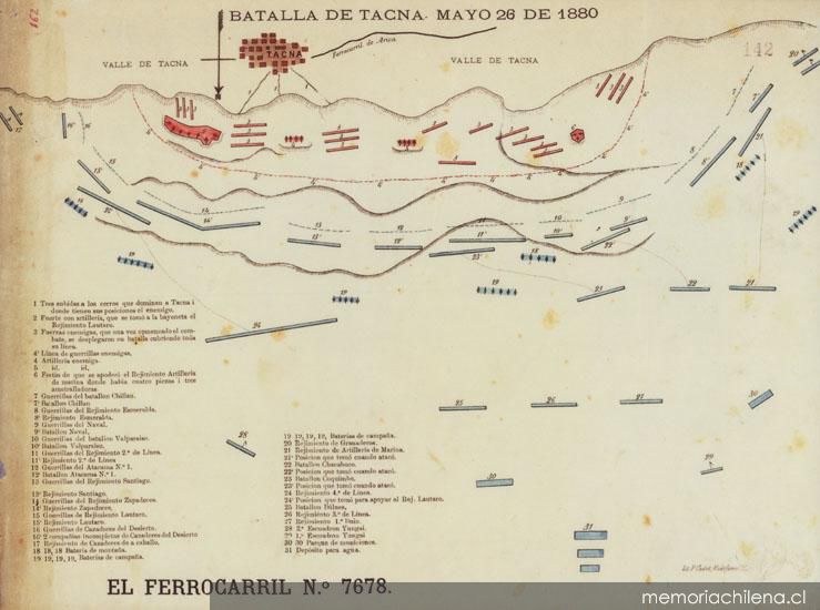 Batalla de Tacna, 26 de mayo de 1880