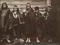 Familia mapuche, ca. 1859