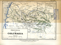 Provincia de Colchagua, hacia 1885